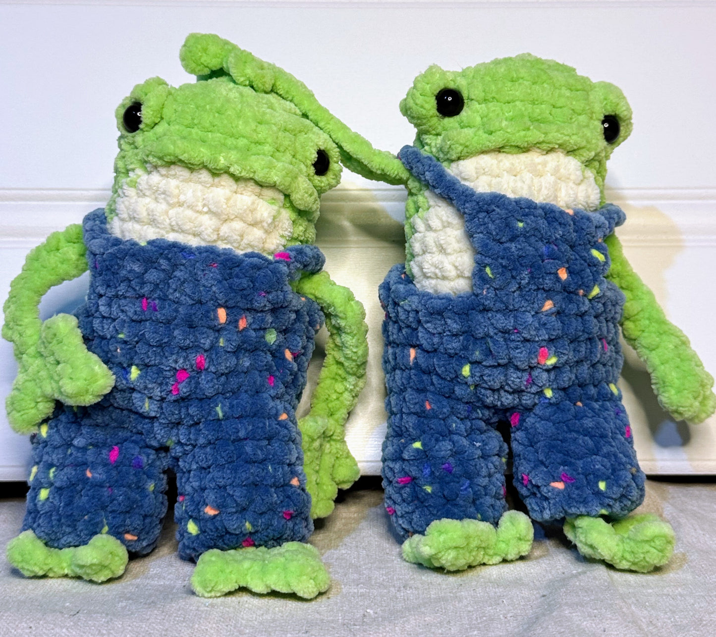 Finn the Froggy – Handmade Crochet Amigurumi Plushie