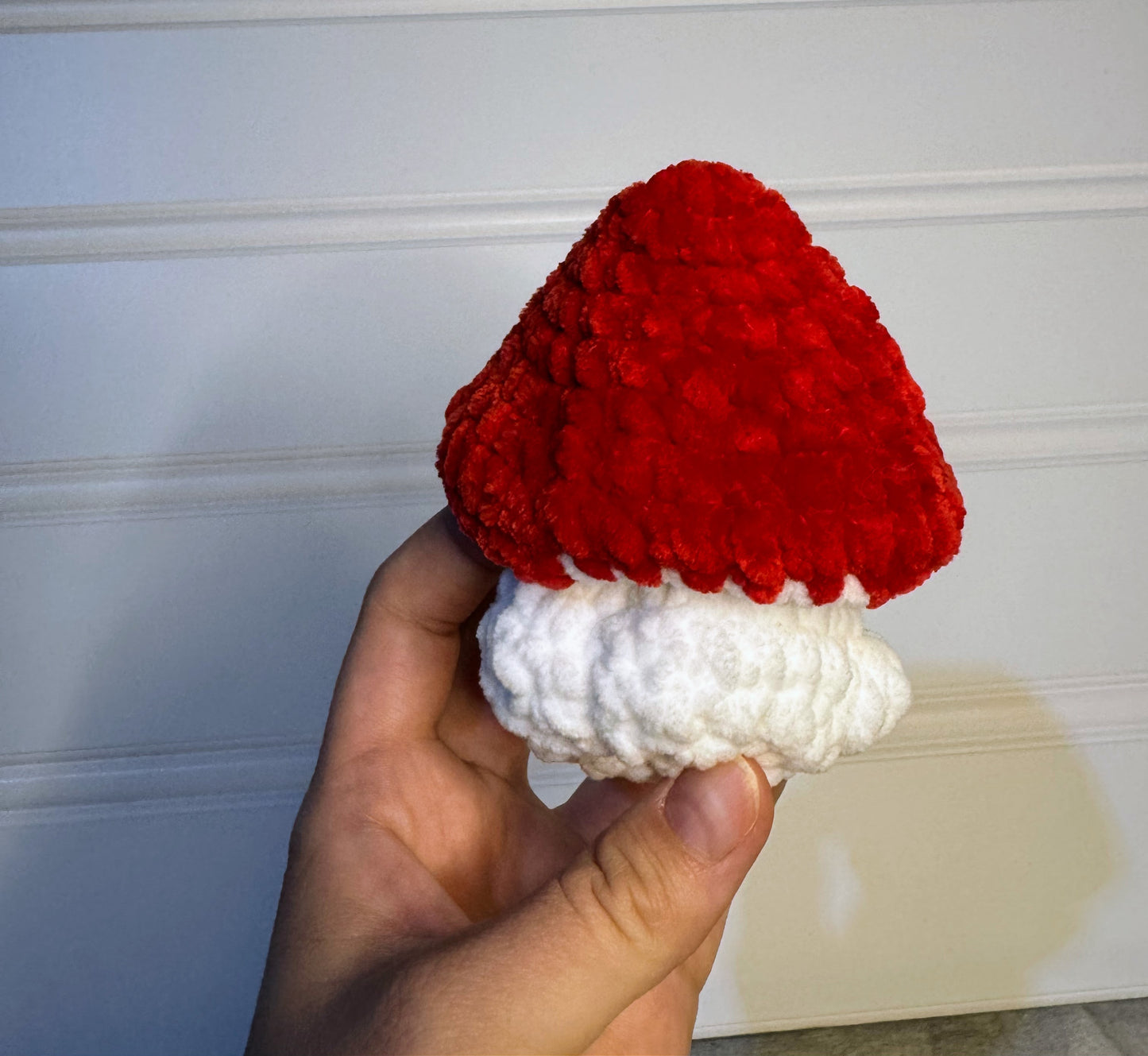 Milo the Mushy – Fidget-Friendly Amigurumi Mushroom Plush