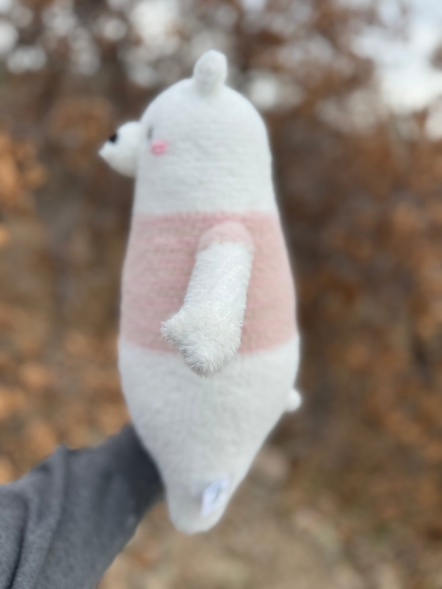 Posey the Polar Bear – Handmade Crochet Amigurumi Plush