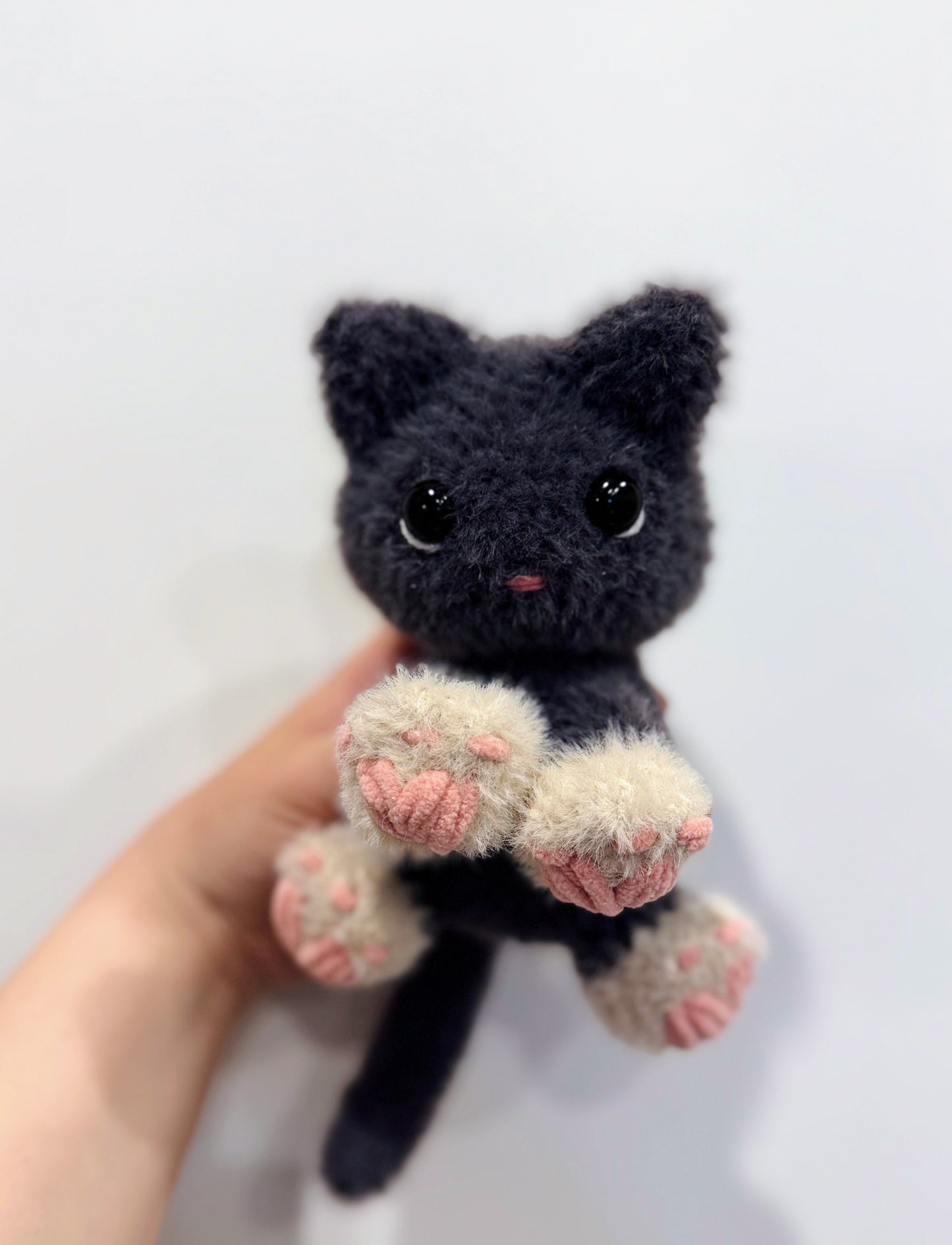 Midge the Cuddly Kitty Crochet Amigurumi Cat Plushie