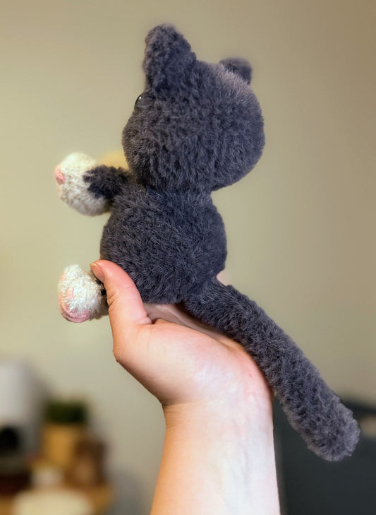 Midge the Cuddly Kitty Crochet Amigurumi Cat Plushie